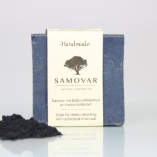 Soap for deep cleansing with activated charcoal